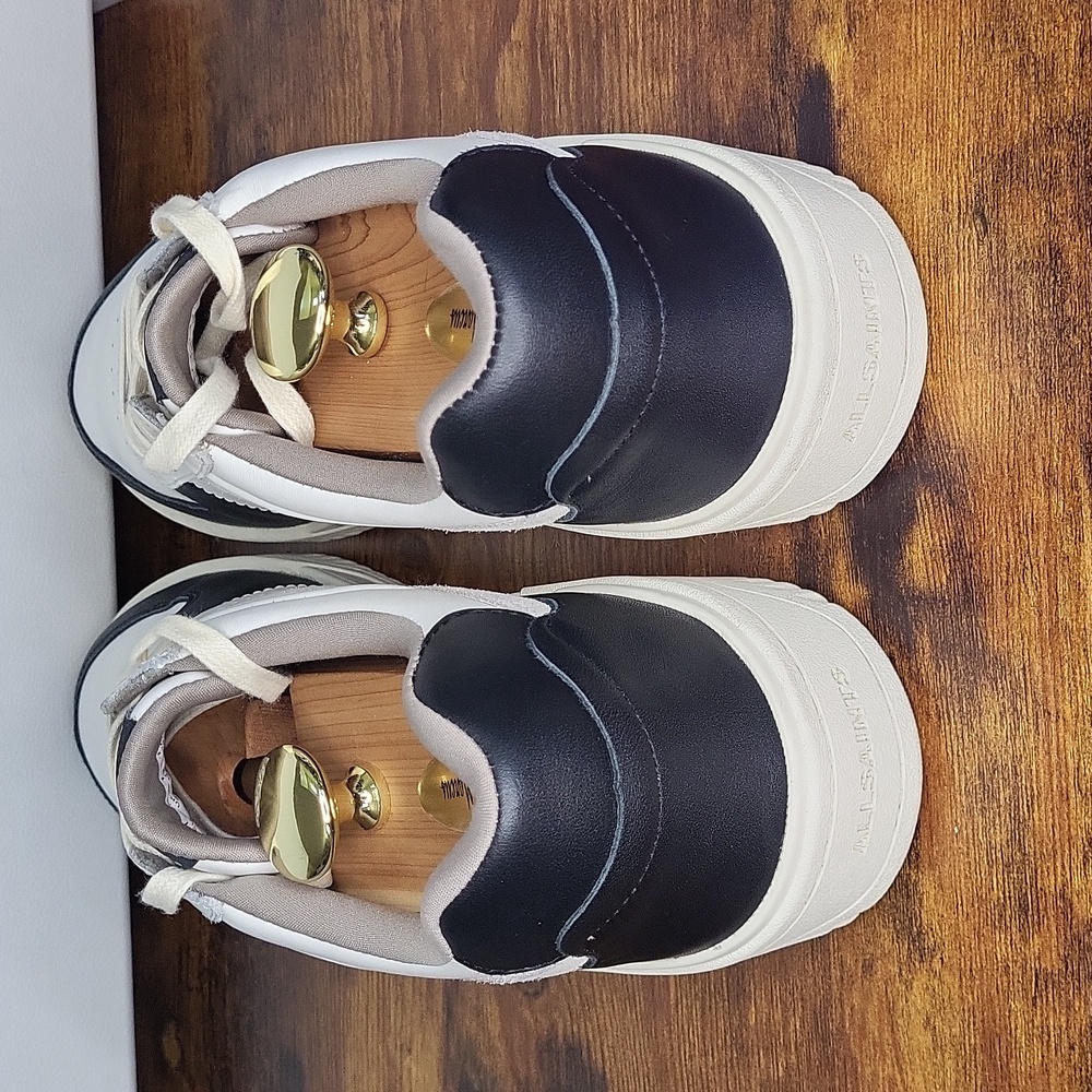 ALLSAINTS Men's Vix Lace Up Low Top Sneakers - Picture 3 of 16